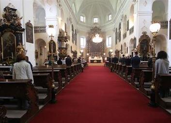 Děkovná mše v katedrále sv. Štěpána v Litoměřicích