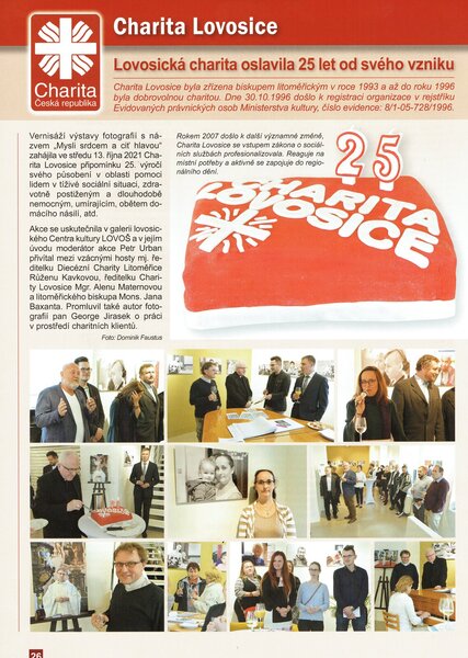 1Zdislava oslava 25 let Charity Lovosice