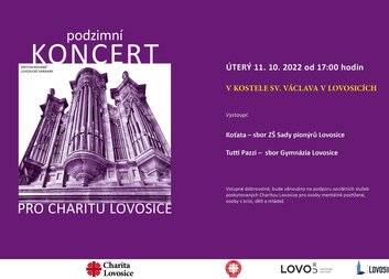 Podzimní koncert pro Charitu Lovosice