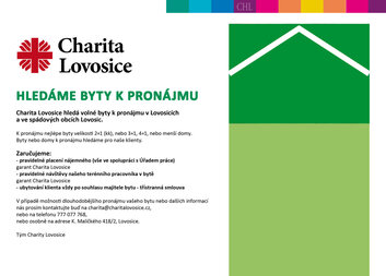Hledáme byty k pronájmu
