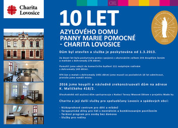 Azylový dům v Lovosicích slaví 10 let!