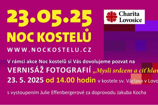 Noc kostelů -vernisáž výstavy fotografií