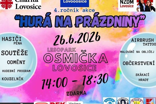 Hurá na prázdniny 2026