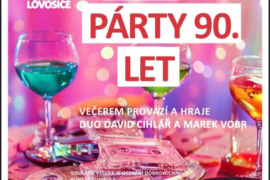 Retro párty 90 let